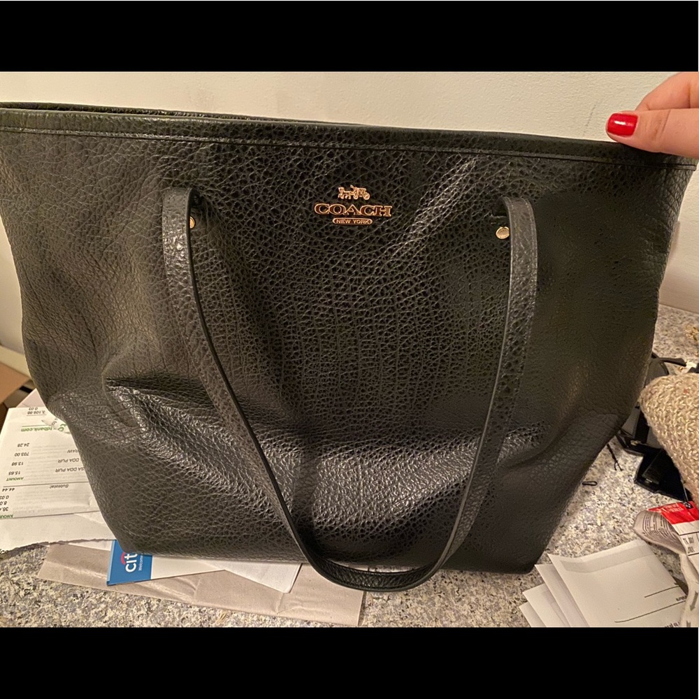 Coach black bag